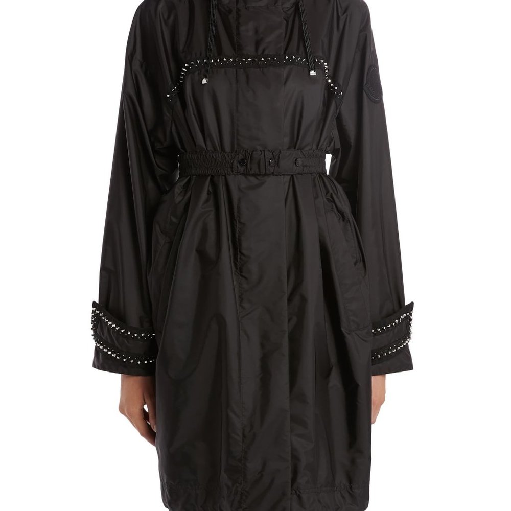 New Authentic Prasin Studded Longline Coat - Picture 2 of 4
